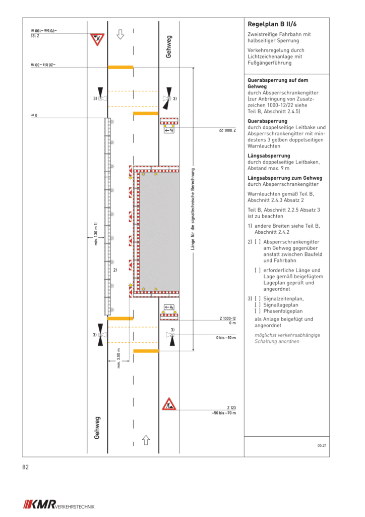 Regelplan nach RSA 21 / B2/6